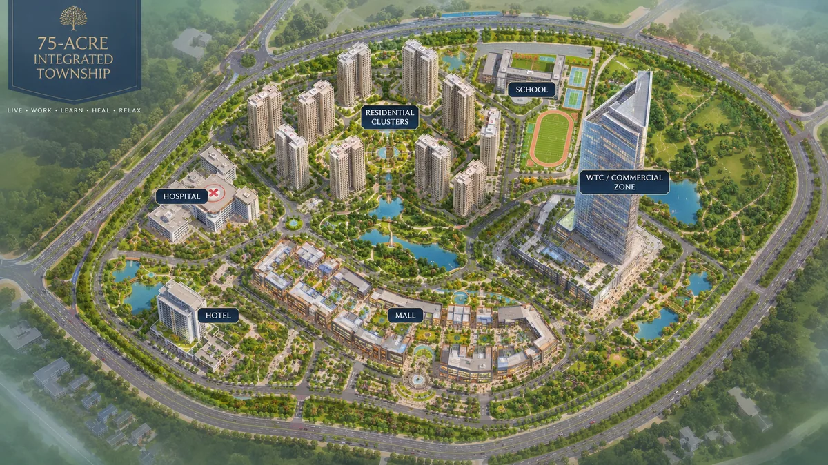 Brigade WTC Devanahalli master plan site layout